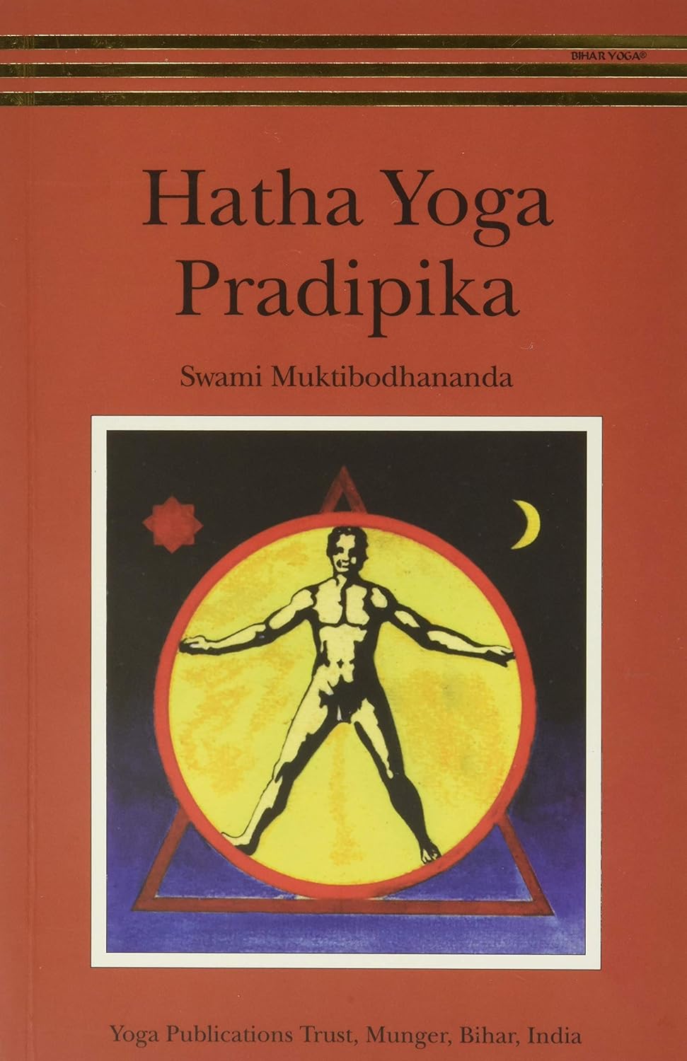 Book cover of Hatha Yoga Pradīpikā by Swami Muktibodhananda 